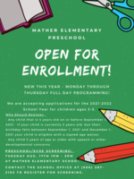 Preschool Open Enrollment