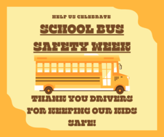 School Bus Safety Week