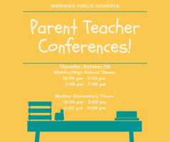 Parent Teacher Conference Schedule