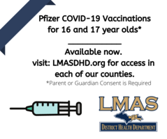 COVID-19 Vaccinations for 16 & 17 year olds