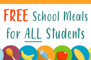 FREE School Meals for All Students Continues for the 2020-2021 School Year