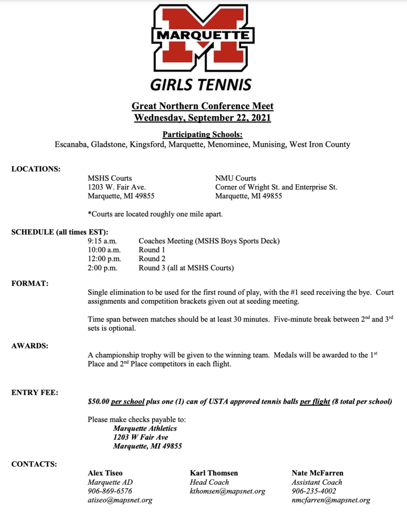 Marquette Tennis Tournament